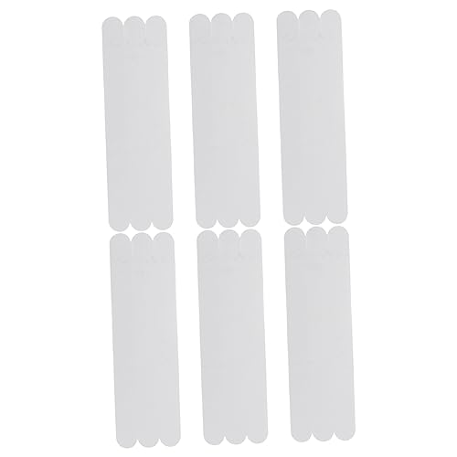 TIDTALEO Anti-Slip Tape for Bathroom Waterproof Adhesive Bath Safety Strips 2cm x 0cm Non-Slip Stickers for Bathtubs Showers and Floors - size: 6 pcs