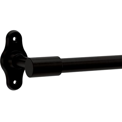 Franklin Brass Calloway (1-Pack) Toilet Paper Holder Matte Black Euro Tissue Roll Holder Single Post Toilet Tissue Holder Wall Bathroom Accessories Bath Organization/Storage CLWY51-MB - color: Matte Black