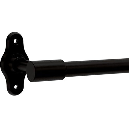 Franklin Brass Calloway (1-Pack) Toilet Paper Holder Matte Black Euro Tissue Roll Holder Single Post Toilet Tissue Holder Wall Bathroom Accessories Bath Organization/Storage CLWY51-MB - color: Matte Black