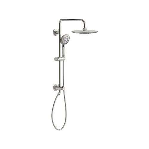 American Standard 24" Spectra Versa Shower System, Rain Head,Brushed Nickel - color: Brushed Nickel