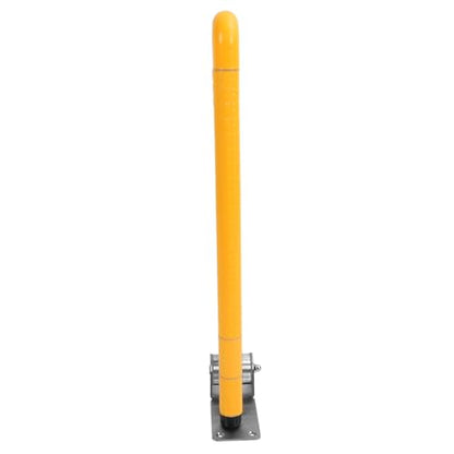 Foldable Toilet Grab Bar Handles, Stainless Steel Flip Up Safety Support Rails, Non Slip Bathroom Seat Assist Bar for Elderly and Disabled, Yellow (Yellow) - color: Yellow