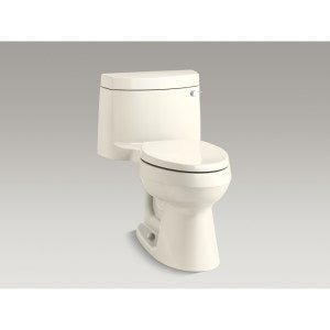 KOHLER Grip-Tight Reveal Q3 Toilet Seat - color: Ice Gray, size: Elongated