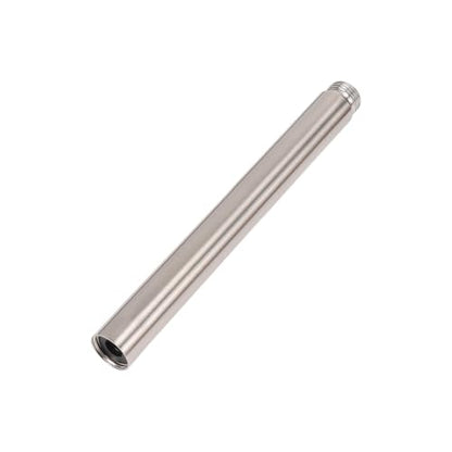 Shower Head Extension Arm, Shower Extender Water Outlet- Lowers Existing, Shower Pipe Extension for Bathroom, Made of Solid Metal Stainless Steel(8 Inch, Brushed Nickel) - color: Brushed Nickel, style: 8 Inch