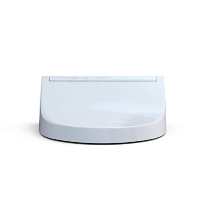 TOTO® WASHLET® C5 Electronic Bidet Toilet Seat with PREMIST and EWATER+ Wand Cleaning, Elongated, Cotton White - SW3084#01 - size: C5 Elongated