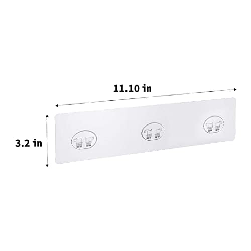 2pcs Shower Caddy Adhesive Replacement | ,Shower Shelves Adhesive Strip Pad Shower Organizer Sticker Replacement Bathroom Heavy Duty Strong Sticky Wall Adhesive