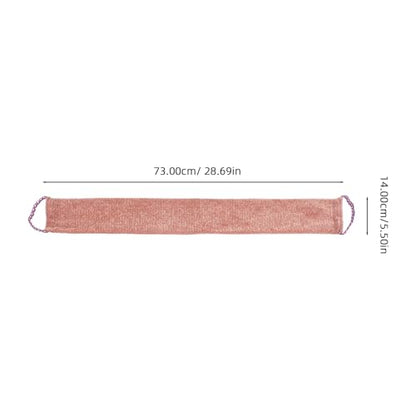 3pcs Nylon Body Exfoliating Scrub Shower Cloth Set for Men and Women, Foldable Back Scrubber for Body Cleansing and Smooth Skin, for Bathroom Use