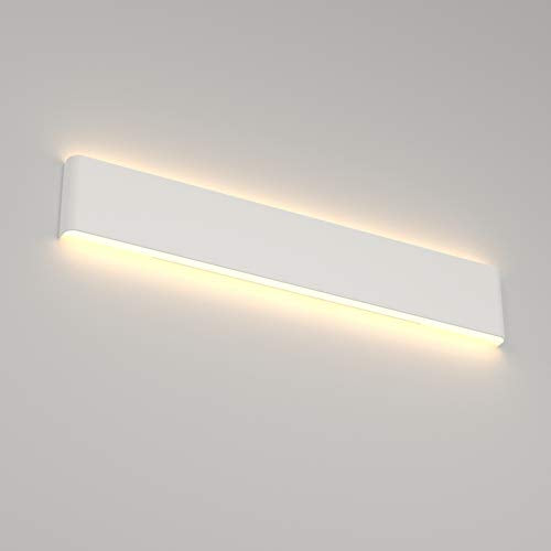 Ralbay LED Modern Vanity Light 32.67"/30W Aluminum Up and Down Modern LED Vanity Lights for Bathroom - color: White-Warm White, size: 32.6 inch