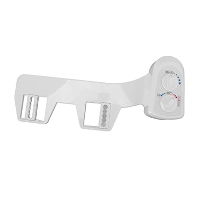 Toilet Bidet Double Knob Movable Nozzle NonElectric SelfCleaning Bidet Attachment for Home Bathroom
