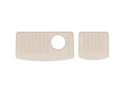 WeatherTech FaucetMat Duo - Protect Your Kitchen & Bathroom Countertops - Tan/Sand - color: Tan, size: Duo