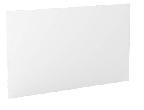36x60 Inch Rectangle Frameless Bathroom Vanity Mirror with Beveled Edge - Shatterproof Wall Mounted Decorative Glass with Safety Backing for Living Room Bedroom Hallway Entryway - Fab Glass and Mirror - size: 36"L x 60"W, style: Rectangle