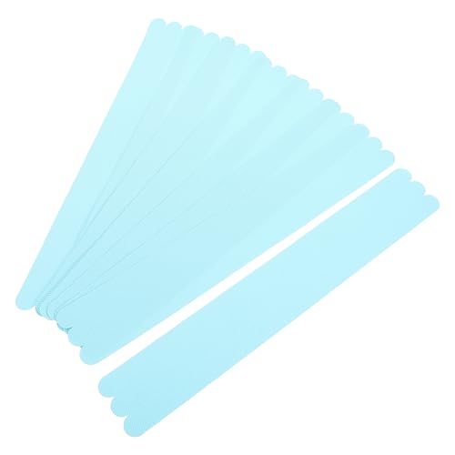 Luxshiny 24pcs Peva Non-Slip Safety Strips for Bathtub and Stairs, Adhesive Anti-Slip Shower Stickers Resistant to Peeling or Deformation, for Kitchen and Bathroom Use