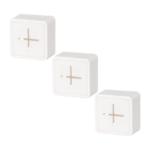 HARFINGTON 3pcs Self Adhesive Hooks Waterproof ABS Silicone Shower Robe Towel Wall Hooks Adhesive Push Dish Towel Hooks Without Drill for Bathroom Kitchen Washroom Home, White - color: White