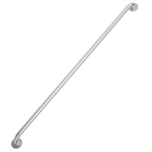 1Pcs 57-Inch ADA Compliant Grab Bar | 1.5" Diameter, Handicap Friendly, Commercial & Residential Bathrooms, Shower Bathtub,Brushed Stainless Steel