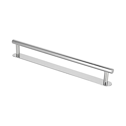 Stainless Steel Self Adhesive Towel Bar, Bathroom Towel Holder Wall Mounted No Drill Installation, Rust Towel Rack for Bath Kitchen Laundry Room (60cm) - size: 60cm