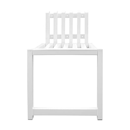 Foldable Wall-Mounted Chair, 330.69 Bearing 90° Foldable 3CM Thickness Solid Wood Invisible Shoe-Changing Stool with Support Legs for Various Occasion (White)