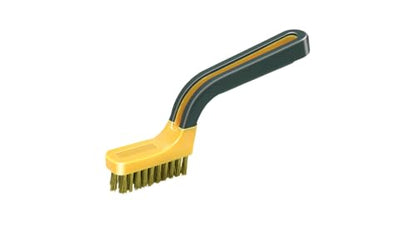 ALLWAY BB1 Soft-Grip Narrow Brass Stripper Brush - style: Narrow Brass Stripper Brush