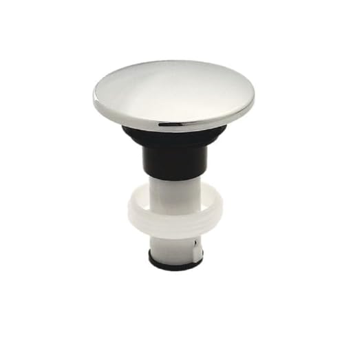 Pfister Push & Seal Drain Stopper without Logo, Polished Chrome