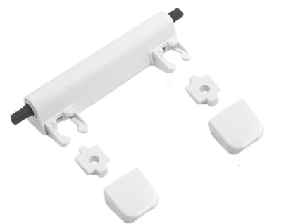 Toilet Seat Parts, Toilet Cover Repair Kit 1150464-0/1109093-0 Hinge Kit Hinges Assembly for Elongated Toilet Seat Compatible with Kohler