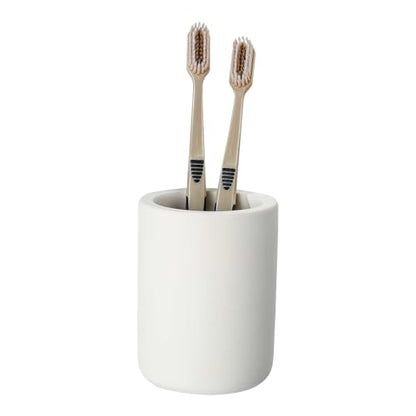 Drying Stone Toothbrush Holders, Diatomite Quick Drying Electric Toothbrush Organizer for Bathroom, Beige - color: Beige