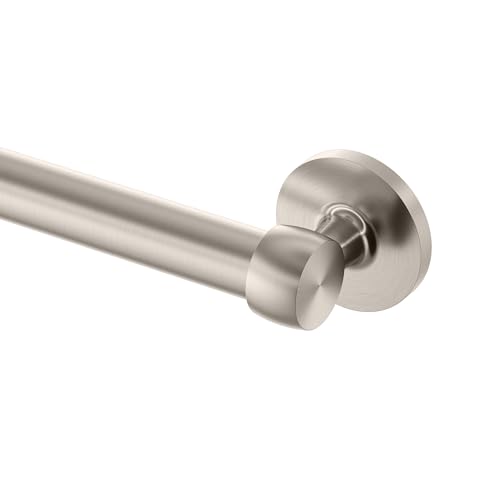 Gatco 621SN Gibson 18" L Bathroom Grab Bar, Satin Nickel, ADA Compliant Stainless Steel Safety Grab Bar - color: Satin Nickel, size: 18''L