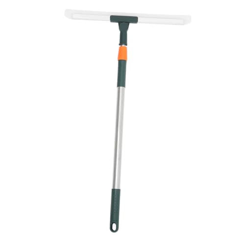 PRETYZOOM Silicone Squeegee Long Handle 36cm Adjustable Shower and Floor Cleaning Tool Waterproof and Scratch-Resistant for Bathroom Kitchen and Tile Use