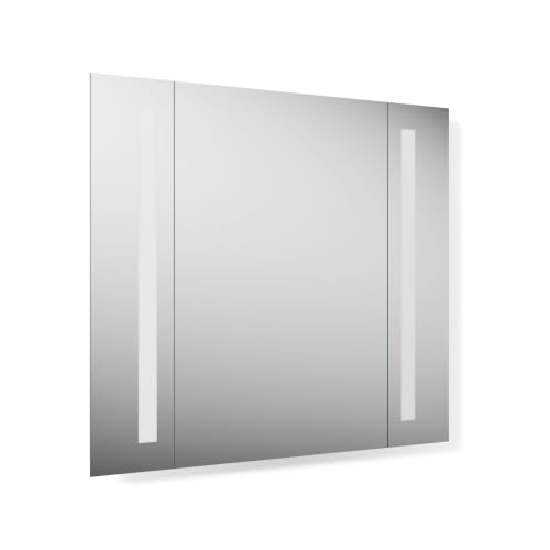 KOHLER 99573-TLC-NA Verdera 40" W x 33" H Bathroom Mirror with Lights, Surface Mount Bathroom Wall Mirror - size: 40" W x 33" H, style: Lighted