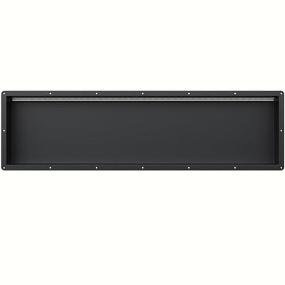 LED Shower Niche Insert Tile Ready, 14"X50" Niche for Shower Wall | Waterproof Recessed Shower Niche, Bathroom Wall Niche No Tile Needed, Wall Shelf with Removable Light Can DIY, Black