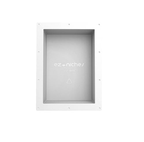 New Ready for Tile Recessed Bathroom Shower Shampoo Shelf Niche (11" X 16" Medium Rectangular) - size: 11" x 16" Medium Rectangular