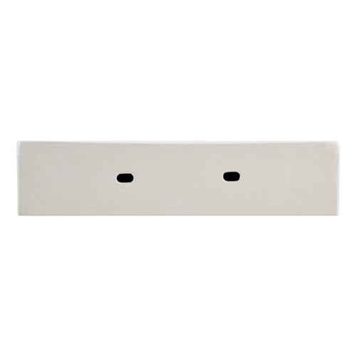 Signature Hardware 484632 Kaisy 22" Modern Porcelain Wall-Mounted Bathroom Sink with Overflow and Single Faucet Hole