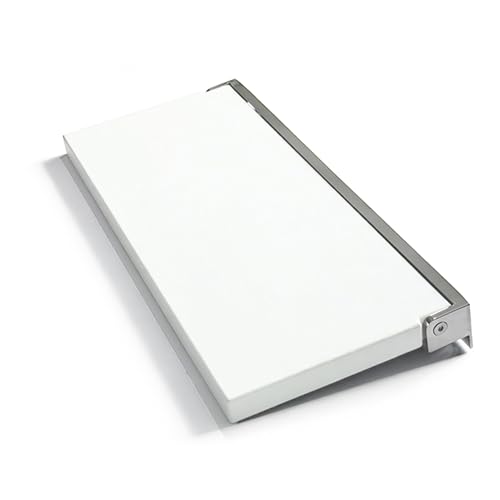 Transolid Preston Flip-Up Fold-Down Wall-Mount ADA Compliant Padded Shower Seat, 34 in. W x 15 in. D, White and Polished Chrome, PPS1534UP-01PC - color: White/Polished Chrome, size: 15"x34"