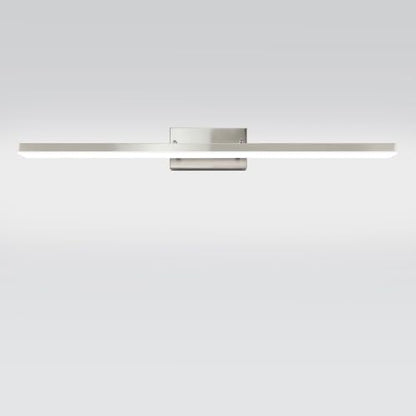 36 Inch LED Bathroom Vanity Light, Dimmable 36W 6000K Cool White | Brushed Nickel Over Mirror Light Fixture, Modern Wall Sconce, Relaxing Makeup Vanity Lighting - color: Cold White, size: 36 inch