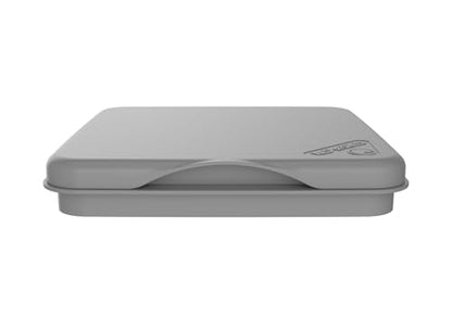 Rev-A-Shelf 27 Qt Under Sink Garbage Can Lid for Base Kitchen and Bathroom Cabinet, Replacement Plastic Trash Bin Lid Only, Grey, RV-1024-LID-14-1 - color: Gray, size: 27 QT