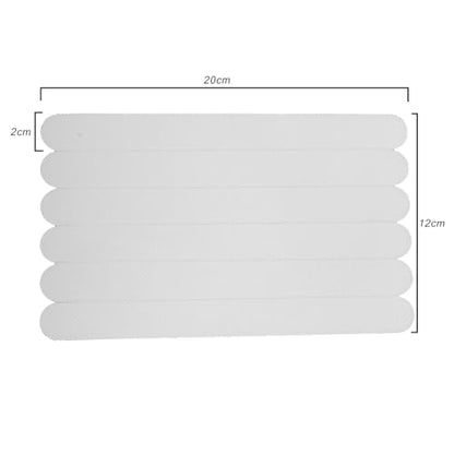 Bathtub Non Slip Stickers Self Adhesive Waterproof Strong Grip Anti Slip Strips for Bath Tub Shower Stairs Ladders Boats Floor Kitchen2x38cm24 Pcs (2 * 20cm 24 Pieces) - size: 2*20cm 24 pieces