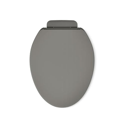 Kohler K-26801-58 Impro ReadyLatch Quiet Close Elongated Toilet Seat, Thunder Grey - color: Thunder Gray, size: Elongated