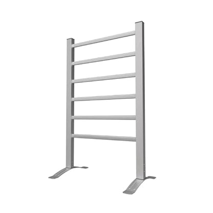 Electric Heated Towel Rack for Bathroom, 2-in-1 Freestanding & Wall Mounted 6 Bar Towel Warmer, IPX4 Waterproof Plug-in Rustproof Aluminum Towel Heater for Home Hotel