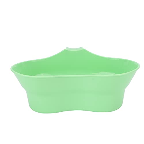 Emesis Basin with Wide Mouth & Handle - Bed Mouthwash Cup Kidney Shape Large with Handle, Patient Toothbrush Cup BPA-Free Plastic Vomit Cup for Elderly Bedridden Patients and Teeth Cleaning