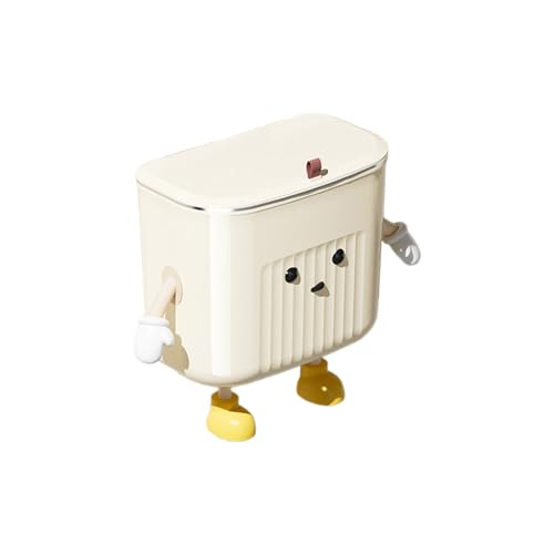 Hangings Kitchen Compost Bin With Lid Wall Mounted Trash Can Under Sink Cabinet Door For Bathroom Offices Home Decors Office Trash Can