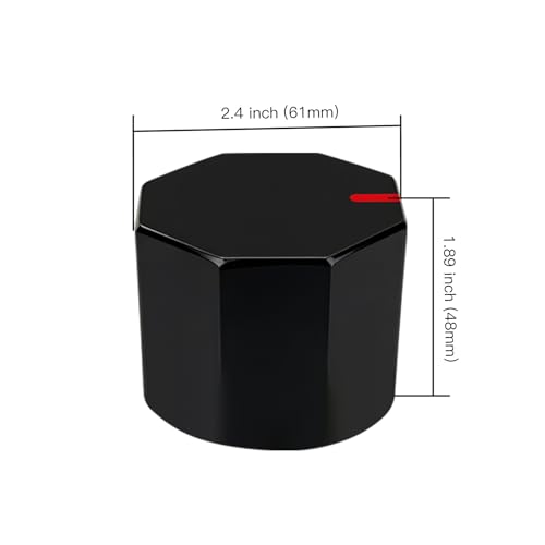 All Metal Replacement for Moen Tub/Shower Lever Handle, Compatible with Moen Posi Temp Shower Handle and for Cartridge,Single Handle Faucets for Adjust Water Volume and Temperature,Knob Black - color: Knob Black