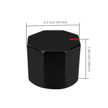 All Metal Replacement for Moen Tub/Shower Lever Handle, Compatible with Moen Posi Temp Shower Handle and for Cartridge,Single Handle Faucets for Adjust Water Volume and Temperature,Knob Black - color: Knob Black
