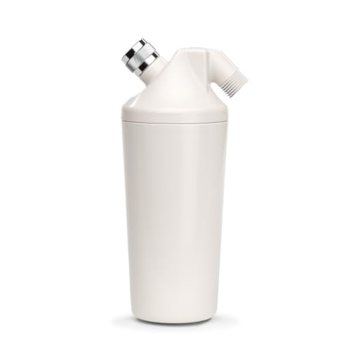 Aquasana Shower Filter | No Shower Head | Reduces 90% Chlorine | AQ-4100NSH | Dermatologist-Recommended | Soften Skin & Hair | Coconut Shell Carbon | KDF Media | Use Your Own Showerhead | 10K Gal - size: Max Flow (2.5 GPM), style: Filter w/ No Shower Head
