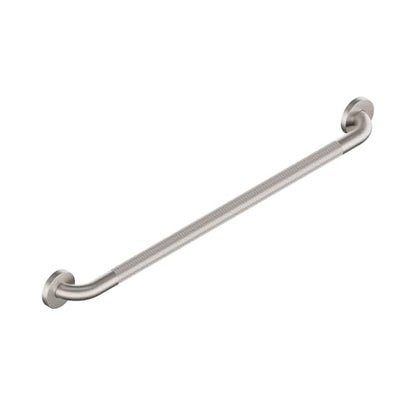 HEALTHCRAFT Easy Mount Grab Bar 32", ADA Stainless Rail - Knurled Stainless | Concealed screws, clean install, compatible with Easy Mount Anchor - color: Knurled Stainless Steel, size: 32" Inch