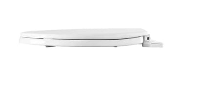 Bemis Kimball® Round Plastic Toilet Seat White Never Loosens Slow-Close