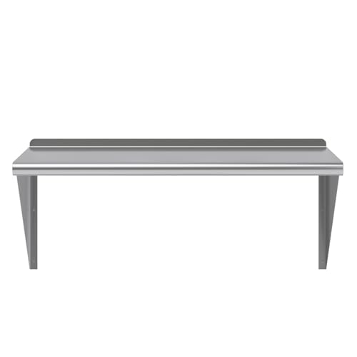 AmGood 24 in. x 36 in. Stainless Steel Wall Shelf | NSF | Metal Shelving | Garage, Laundry, Storage, Utility Room | Restaurant, Commercial Kitchen - size: 24 in. x 36 in.
