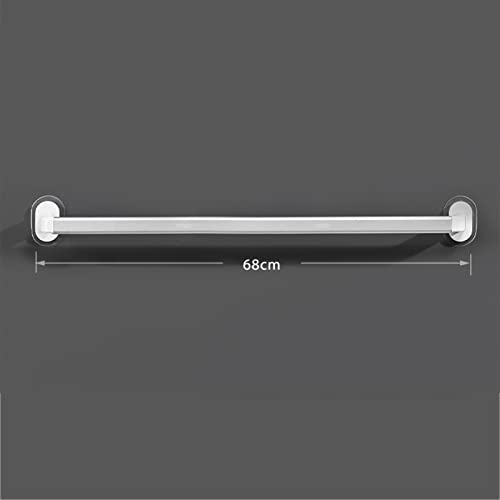 DCFV Bathroom Towel Bar, Hand Towel Holder Kitchen Towel Racks, Waterproof Bath Accessories, Multiple Uses Wall-Mounted Towel Rod Space Aluminum Shower Dishcloths Hanger