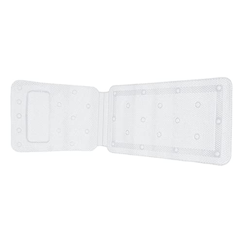 Full Body Bath,Full Body Bath Pillow Mat,1 Spa Mattress Non-Slip Luxury Cushion Soft Breathable Quilted Bathtub Mat Bath Pillows for Tub Neck and Back Support