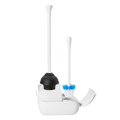OXO Good Grips Toilet Brush & Plunger Combo