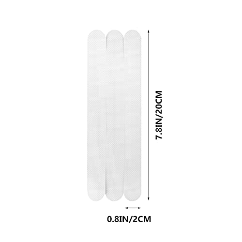 SOLUSTRE 12pcs Non Slip Tape Shower Decor Grip Tape for Bathroom Shower Mats Bath Safety Strips Adhesive Bath Treads Bathtub Stickers - size: 12 pcs