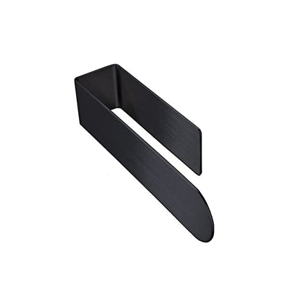 szhdxsy Hand Towel Holder SUS 304 Stainless Steel Brushed Hand Towel Rod, 3M Self Adhesive Towel Holder Towel Rod Towel Rack for Bathroom – Black