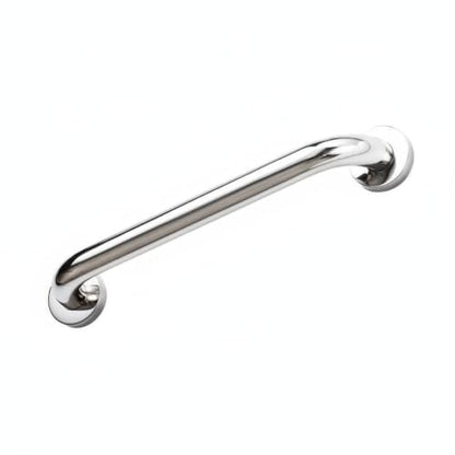 Stainless Steel Bathroom Grab Bar, Silver Textured Grip Handrail for Shower and Bathtub, Durable Wall Mount Rail - size: 12.99 x 0.98 x 2.95 in