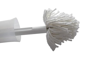 Fuller Brush Toilet Bowl Swab with Handy Holder Caddy – Toilet Swab with Soft Non-Scratch Head, Long Handle, Deep Cleaning Under Rim - size: 1 Pack with Holder Caddy